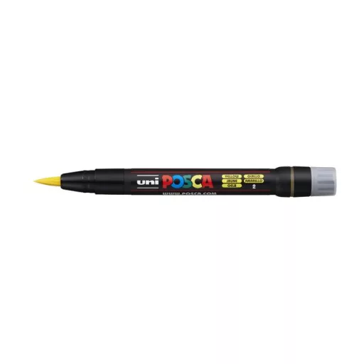 Ecsetirón, UNI "Posca PCF-350", sárga