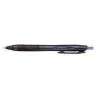   Golyóstoll, 0,35 mm, nyomógombos, fekete tolltest, UNI "SXN-157S Jetstream Sport Eco", kék