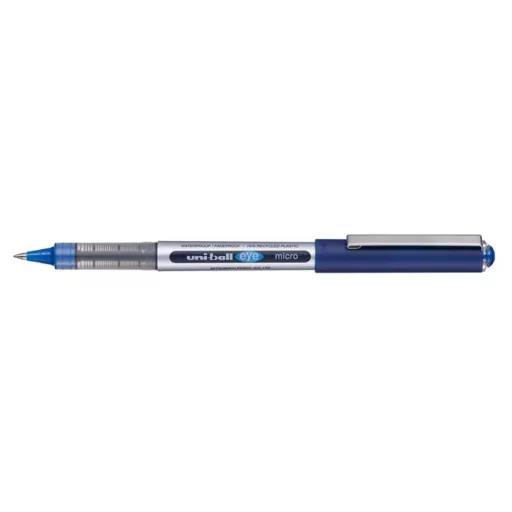 Rollertoll, 0,3 mm, UNI "UB-150E Eye Micro Eco", kék