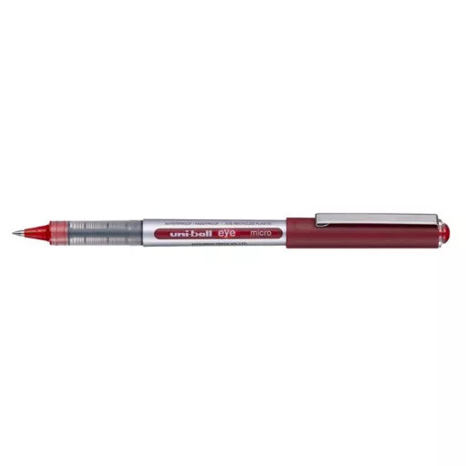 Rollertoll, 0,3 mm, UNI "UB-150E Eye Micro Eco", piros