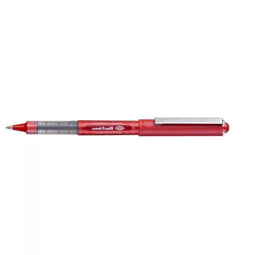 Rollertoll, 0,5 mm, UNI "UB-157DE  Eye Eco", piros