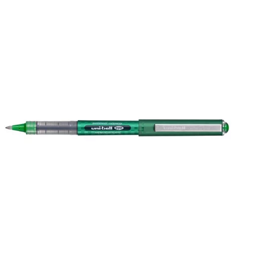 Rollertoll, 0,5 mm, UNI "UB-157DE  Eye Eco", zöld