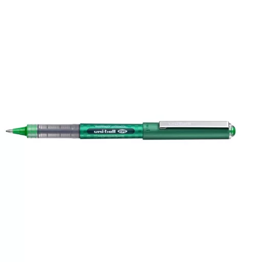 Rollertoll, 0,5 mm, UNI "UB-157DE  Eye Eco", zöld