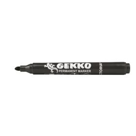   Alkoholos marker, 1-3 mm, kúpos, VICTORIA OFFICE, "Gekko", fekete