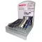 Golyóstoll display, 0,24 mm, teleszkópos, ZEBRA "SL-F1", kék