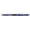 Golyóstoll, 0,27 mm, nyomógombos, ZEBRA "OLA", kék