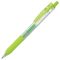 Zseléstoll, 0,33 mm, nyomógombos, ZEBRA "Sarasa Clip", világoszöld