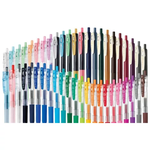 Zseléstoll, 0,33 mm, nyomógombos, ZEBRA "Sarasa Clip", rózsaszín