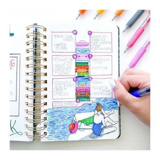 Zseléstoll, 0,33 mm, nyomógombos, ZEBRA "Sarasa Clip", kobalt kék