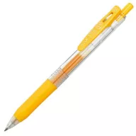   Zseléstoll, 0,33 mm, nyomógombos, ZEBRA "Sarasa Clip", sárga