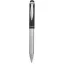 Golyóstoll, 0,24 mm, teleszkópos, rozsdamentes acél, grafitszürke tolltest, ZEBRA "Telescopic Metal Stylus", kék