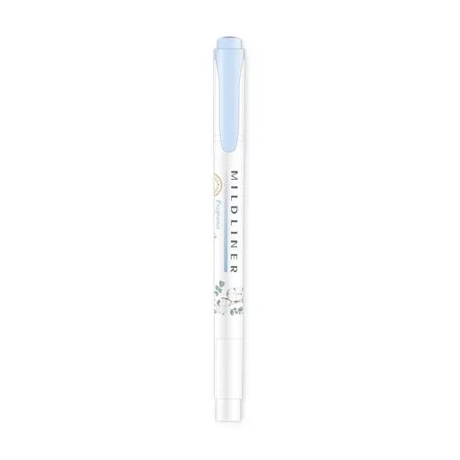 Szövegkiemelő készlet, 1,4/4 mm, kétvégű, ZEBRA "Mildliner Scented Fragrance", 6 különböző szín