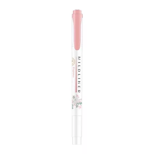 Szövegkiemelő készlet, 1,4/4 mm, kétvégű, ZEBRA "Mildliner Scented Fragrance", 6 különböző szín