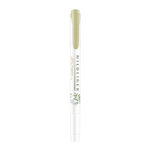 Szövegkiemelő készlet, 1,4/4 mm, kétvégű, ZEBRA "Mildliner Scented Fragrance", 6 különböző szín