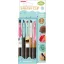 Zseléstoll, 0,33 mm, nyomógombos, ZEBRA "Sarasa Clip Ice Cream", 5 különböző szín
