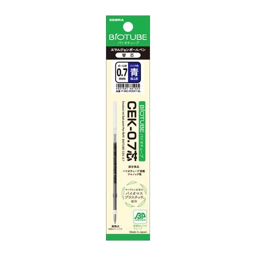 Golyóstollbetét, 0,24 mm, ZEBRA "Bio-Cek", kék