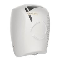   Toalettpapír adagoló, 26,4x20,2x20,2 cm, LUCART "EcoNatural Flow", fehér