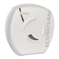  Toalettpapír adagoló, 35,7x35,2x14,2 cm, LUCART "EcoNatural Flow Jumbo", fehér