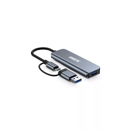 USB elosztó-HUB, 4xUSB-A 3.2, URBAN FACTORY "Minee"