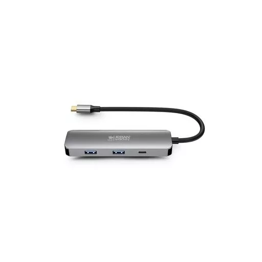 USB elosztó-HUB, USB-C/USB 3.0/HDMI, URBAN FACTORY