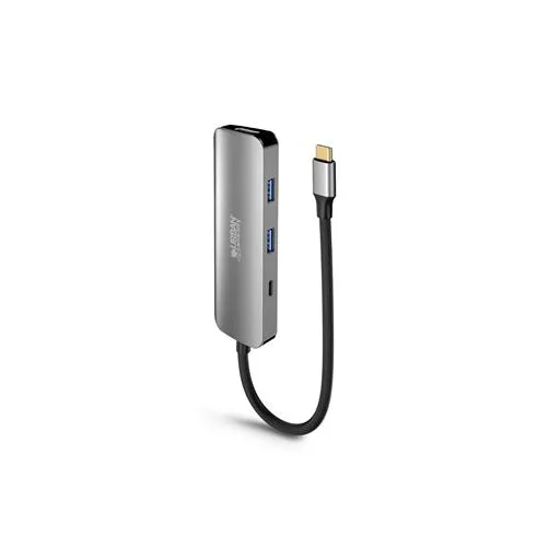 USB elosztó-HUB, USB-C/USB 3.0/HDMI, URBAN FACTORY