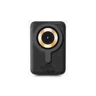   Mágneses powerbank, vezeték nélküli, 10K mAh, URBAN FACTORY, szénfekete