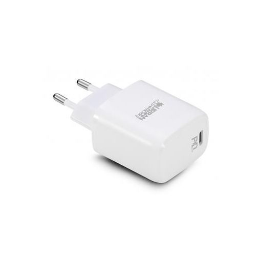 Hálózati töltő, 1xUSB-C (PD), 20W, URBAN FACTORY