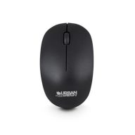   Egér, vezeték nélküli, optikai, kisméret, USB, URBAN FACTORY "Free", fekete