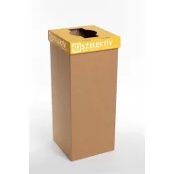   Szelektív hulladékgyűjtő, 50 l, RECOBIN "Office", sárga