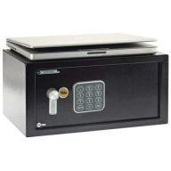   Laptopszéf, elektronikus zár, 24 l, 200x430x350 mm,YALE "YLV/200/DB1"