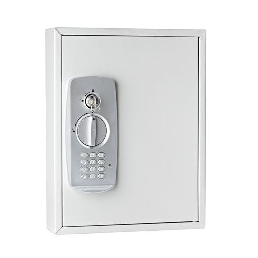 Zárható kulcsszekrény elektronikus zárral, 21 db-os WEDO