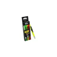   Multifunkciós golyóstoll, szövegkiemelő, érintő toll készlet, WEDO "3-in-1", neon színek