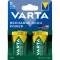 Tölthető elem, D góliát, 2x3000mAh, előtöltött, műanyagmentes, VARTA "Power"