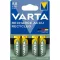Tölthető elem, AA, ceruza, újrahasznosított, 4x2100 mAh, VARTA