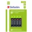 Tölthető elem, AAA mikro, 4x950 mAh, VERBATIM