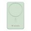 Power bank, külső akkumulátor, vezeték nélküli, 10.000mAh, VERBATIM "Charge n Go Essentials", zöld
