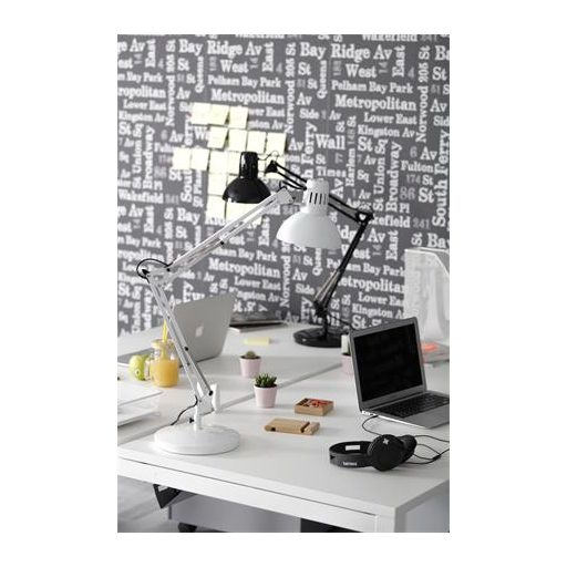 Asztali lámpa, 11 W, ALBA "Architect", fehér