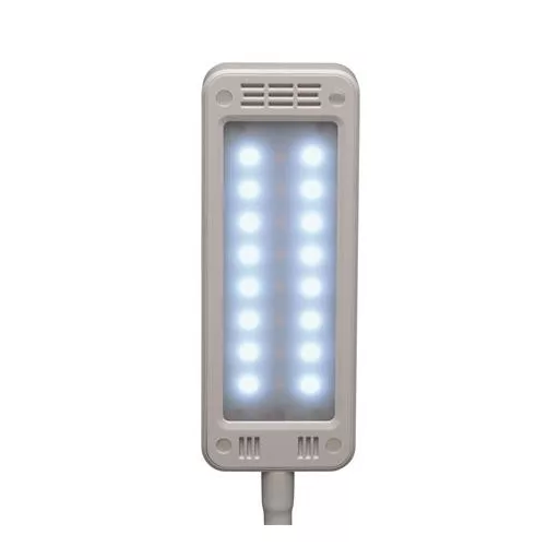 Asztali lámpa, LED, szabályozható, MAUL "Pearly colour vario", fehér