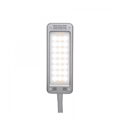 Asztali lámpa, LED, szabályozható, MAUL "Pearly colour vario", ezüst