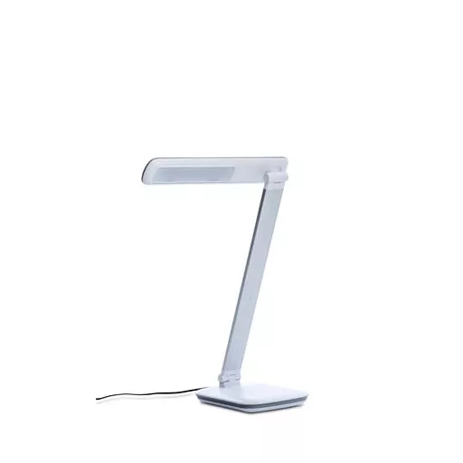 Asztali lámpa, LED, szabályozható, USB, MAUL "Jazzy", fehér