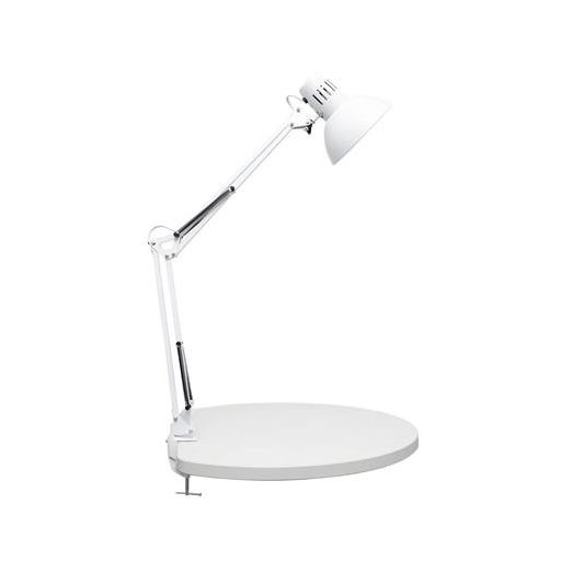 Asztali lámpa, energiatakarékos, felfogatható, MAUL "Study", fehér
