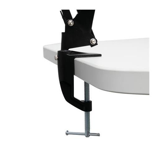 Asztali lámpa, energiatakarékos, felfogatható, MAUL "Study", fekete