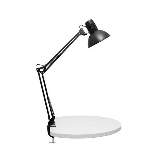Asztali lámpa, energiatakarékos, felfogatható, MAUL "Study", fekete