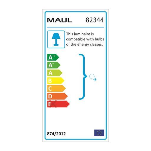 Asztali lámpa, MAUL "Finja", fekete