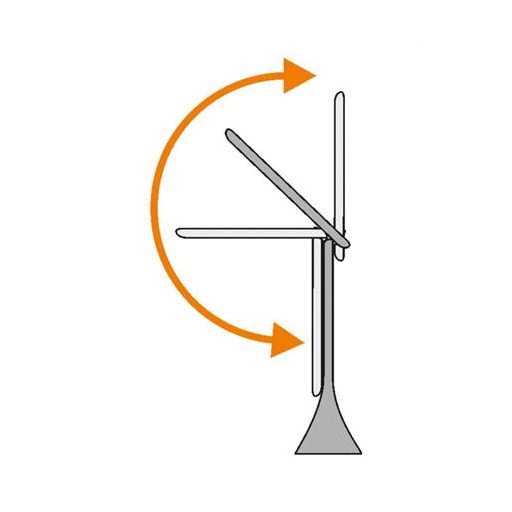 Asztali lámpa, LED, szabályozható, USB, HOME, fehér