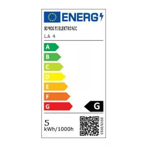 Asztali lámpa, LED, szabályozható, fém, éjjeli fény, HOME, fekete