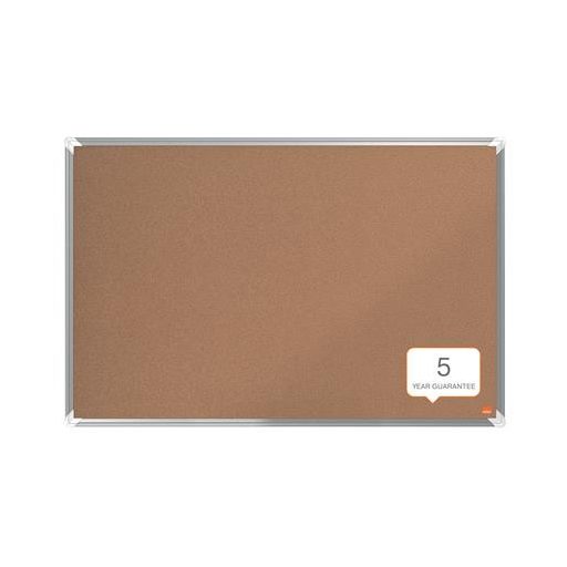 Parafatábla, 90x60 cm, alumínium keret, NOBO "Premium Plus"