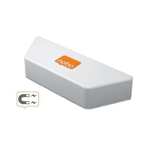 Táblatörlő, mágneses, cserélhető betétes, mikroszálas, NOBO