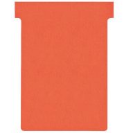 T-kártya tervezőtáblához, 3-as méret, NOBO, piros