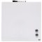 Üzenőtábla, mágneses, írható, fehér, 36x36 cm, NOBO/REXEL
